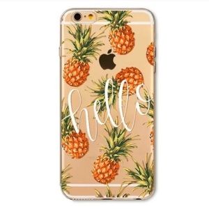 Summer Pineapple Hello iPhone 7 Case